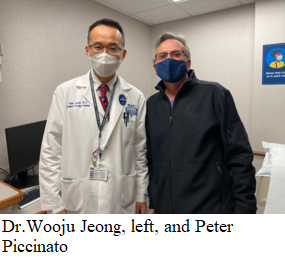 Wooju Jeong博士和Peter Piccinato
